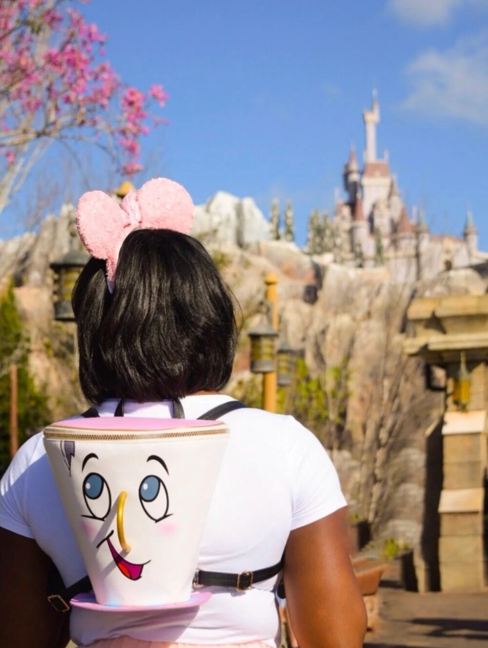 💕▪️Disney ▪️Chip Character White Backpack - Picture 4 of 15